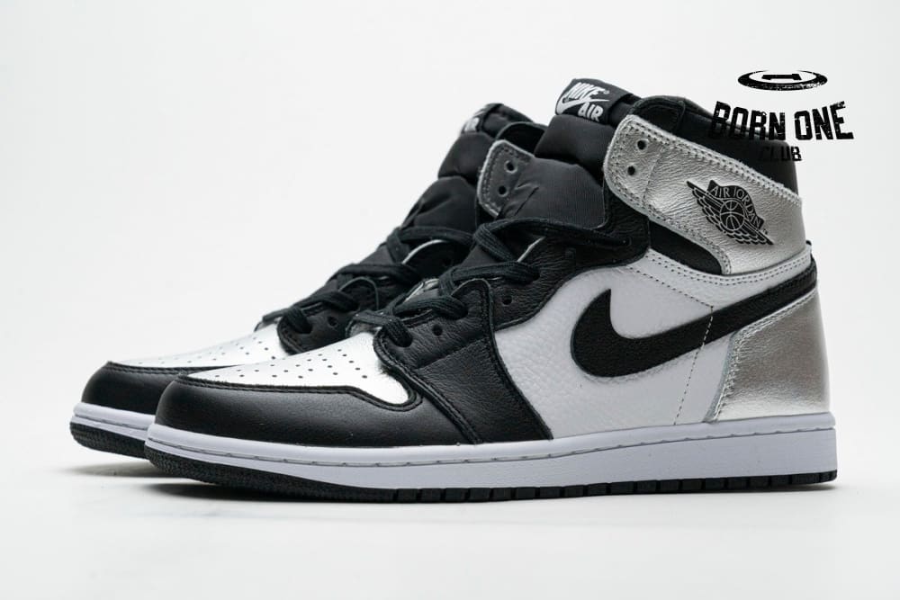 Air Jordan 1 Retro High Silver Toe CD0461-001