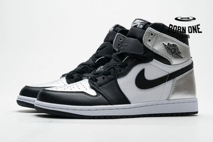 Air Jordan 1 Retro High Silver Toe CD0461-001