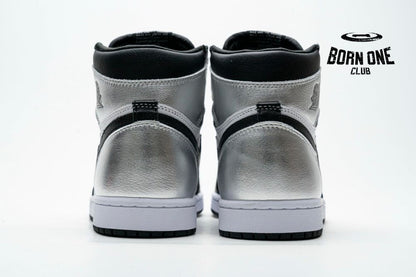 Air Jordan 1 Retro High Silver Toe CD0461-001