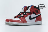 Air Jordan 1 Retro High Spider-Man Origin Story 555088-602
