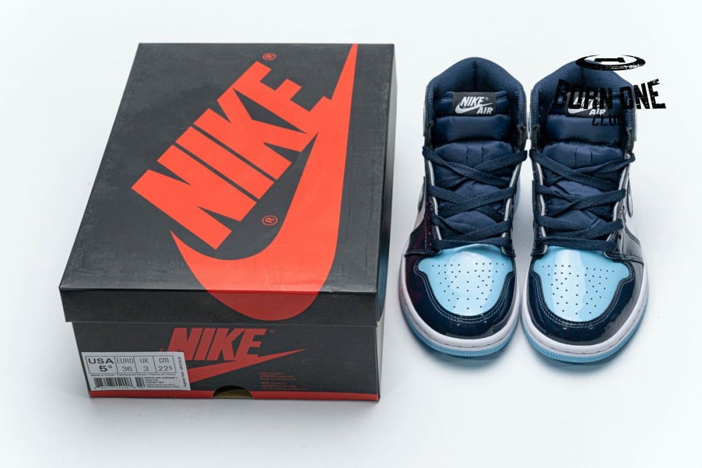 Air Jordan 1 Retro High UNC Patent CD0461-401