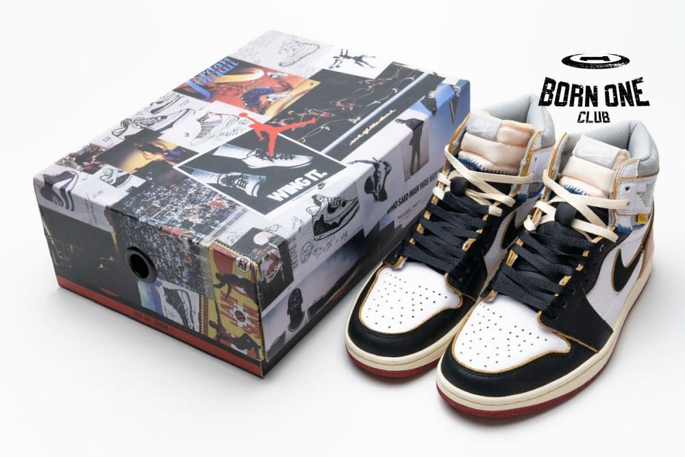 Air Jordan 1 Retro High Union Los Angeles Black Toe BV1300-106