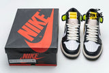 Air Jordan 1 Retro High White Black Volt University Gold 555088-118
