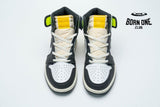 Air Jordan 1 Retro High White Black Volt University Gold 555088-118