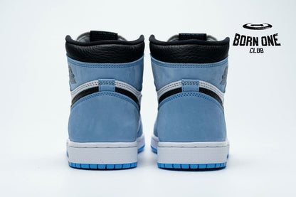 Air Jordan 1 Retro High White University Blue Black 555088-134