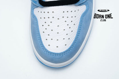 Air Jordan 1 Retro High White University Blue Black 555088-134