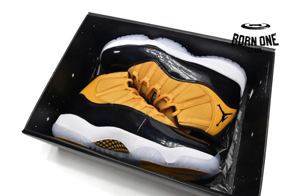 Air Jordan 11 Retro Black Yellow CT8012-118