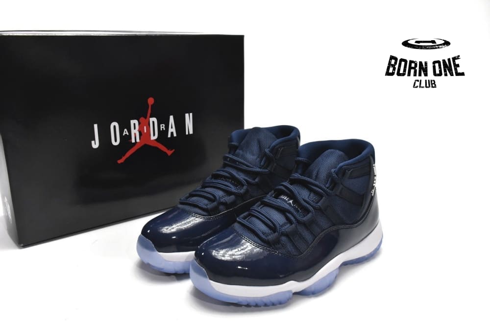 Air Jordan 11 Retro Dark Blue 378037-441