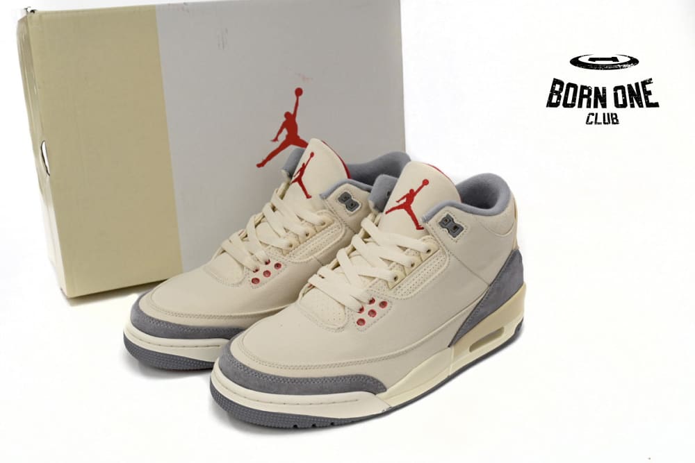 Air Jordan 3 “Muslin”Byssus DH7139-100