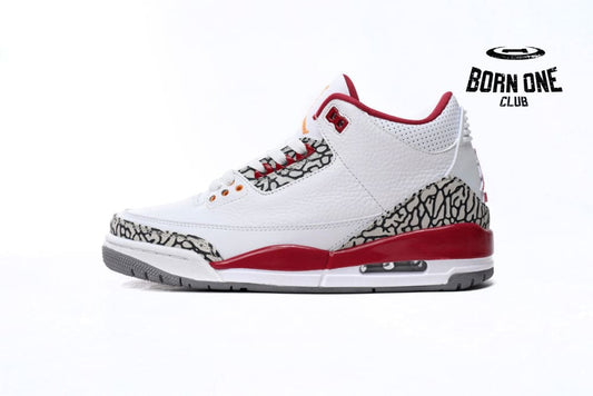 Air Jordan 3 Retro Cardinal Red  CT8532-126