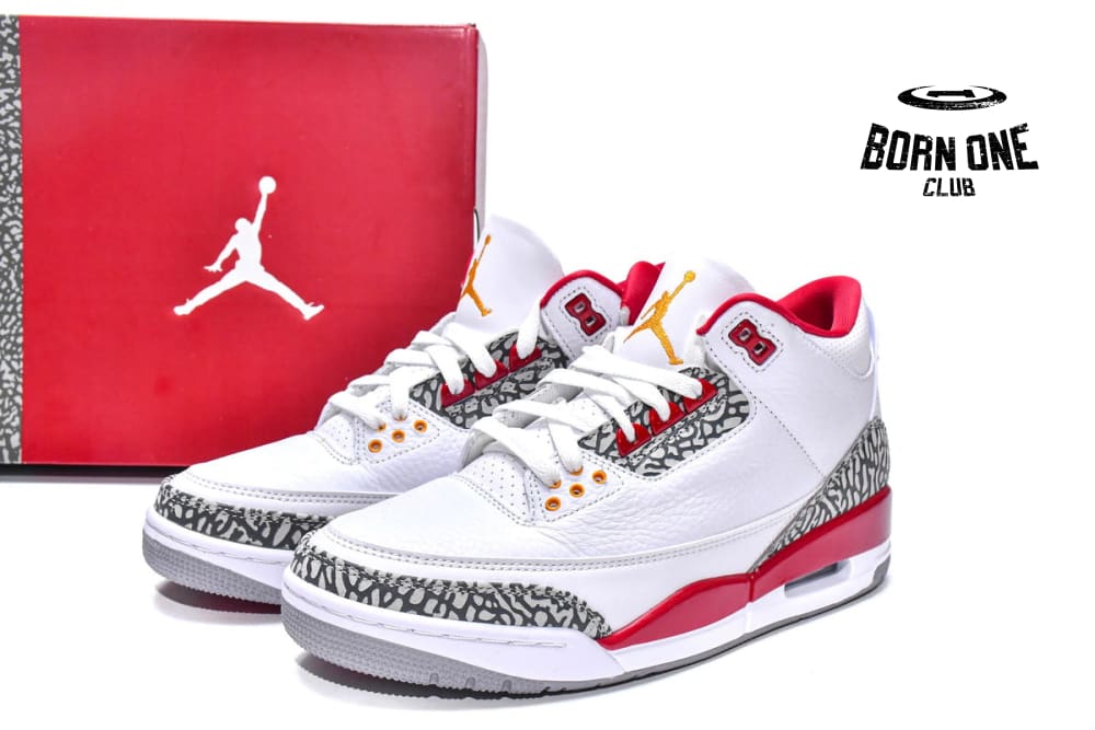 Air Jordan 3 Retro Cardinal Red  CT8532-126