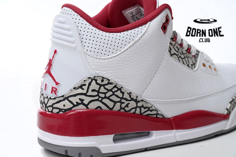 Air Jordan 3 Retro Cardinal Red  CT8532-126