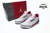 Air Jordan 3 Retro Cardinal Red  CT8532-126