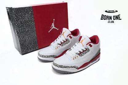 Air Jordan 3 Retro Cardinal Red  CT8532-126