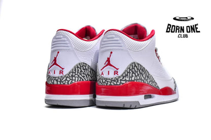 Air Jordan 3 Retro Cardinal Red  CT8532-126
