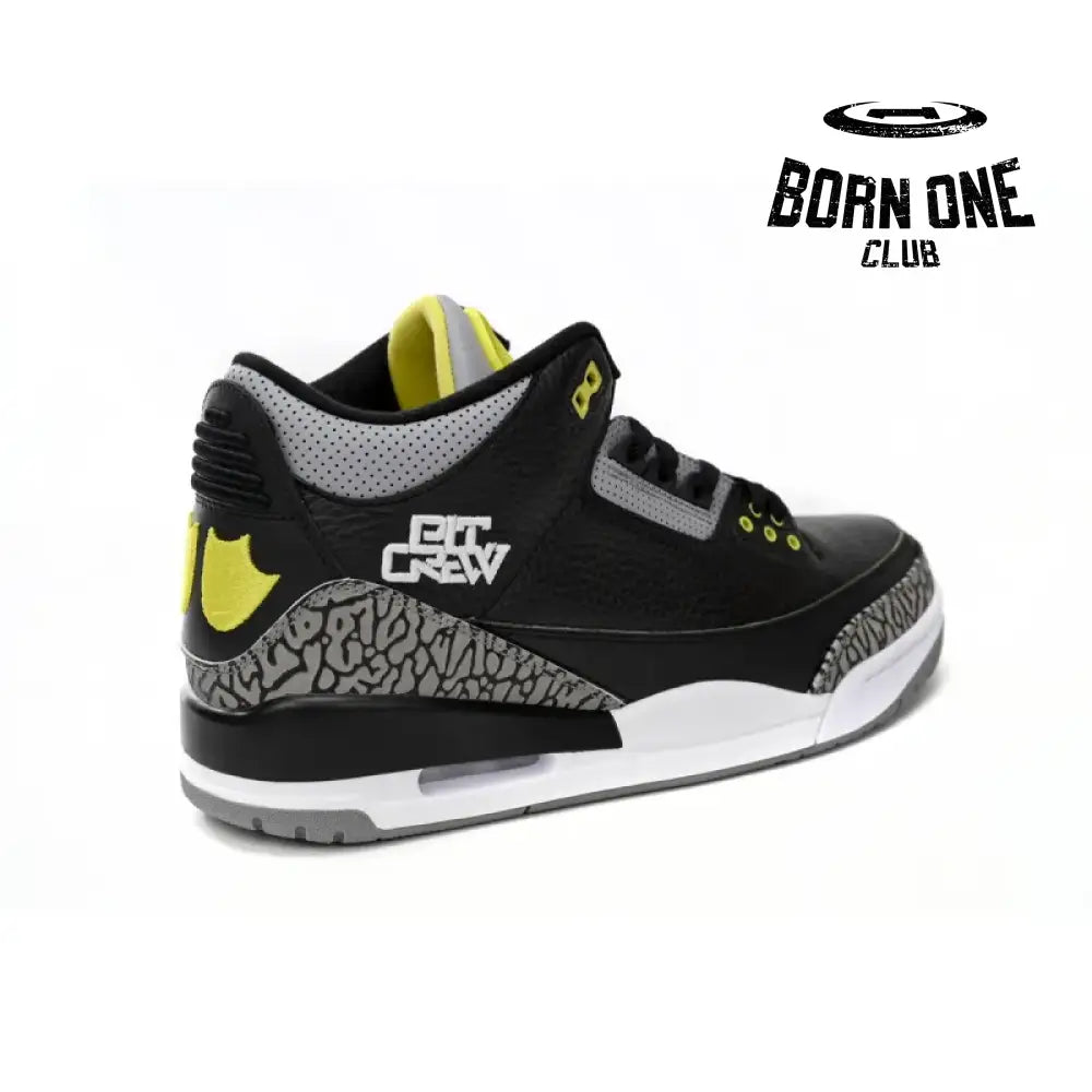 Air Jordan 3 Retro Pine Black Grey  H011-MNJDLS-5