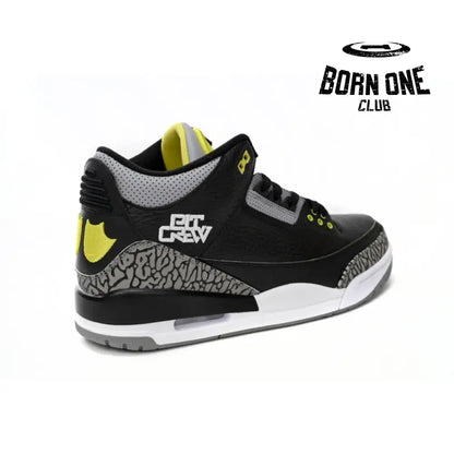Air Jordan 3 Retro Pine Black Grey  H011-MNJDLS-5