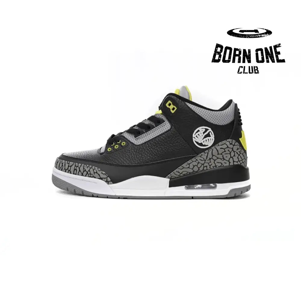 Air Jordan 3 Retro Pine Black Grey  H011-MNJDLS-5