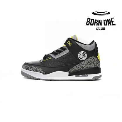 Air Jordan 3 Retro Pine Black Grey  H011-MNJDLS-5