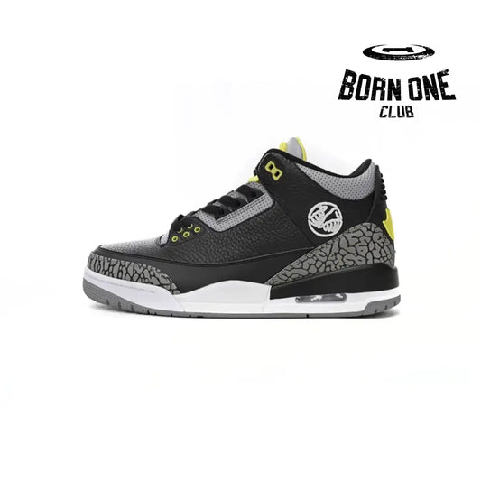 Air Jordan 3 Retro Pine Black Grey  H011-MNJDLS-5