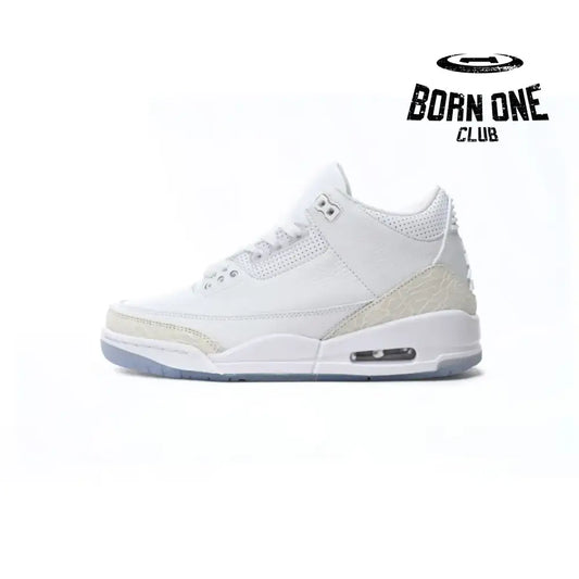 Air Jordan 3 Retro Pure White 136064-111
