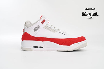 Air Jordan 3 Retro Tinker White University Red