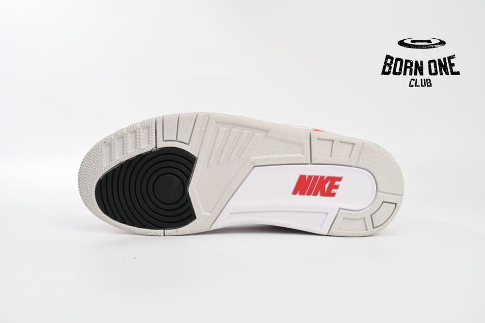 Air Jordan 3 Retro Tinker White University Red