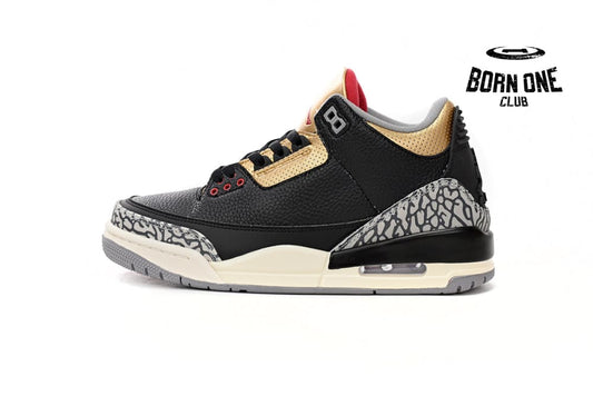 Air Jordan 3 WMNS “Black Gold”  CK9246-067