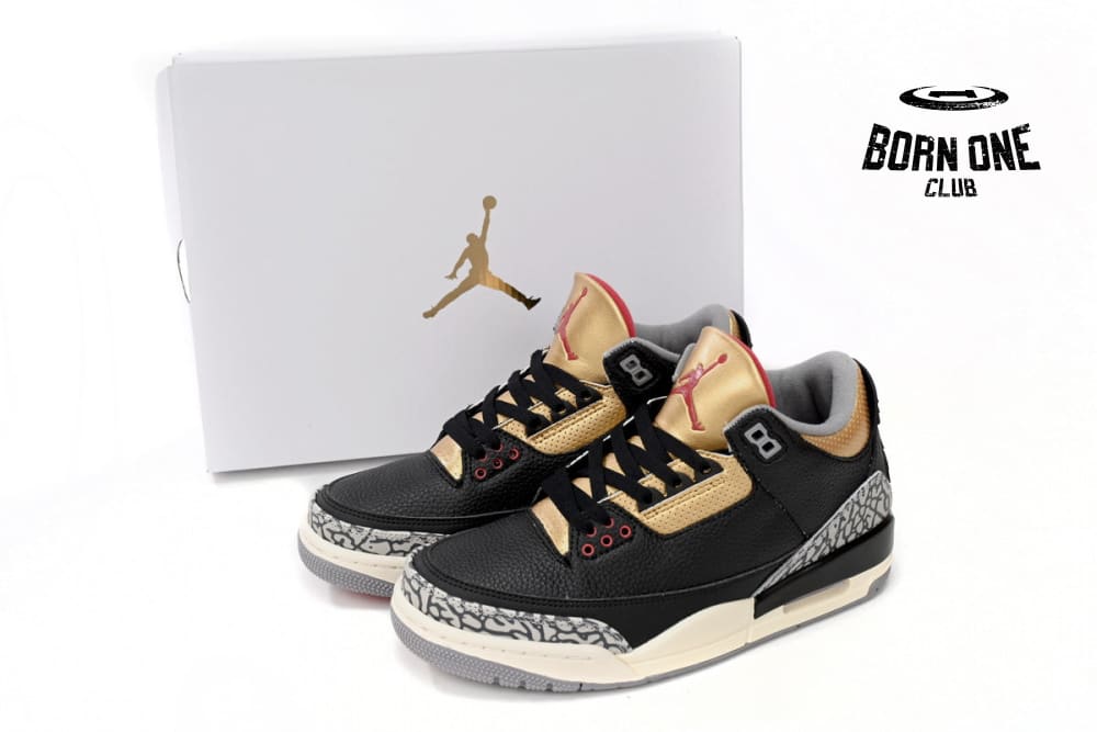 Air Jordan 3 WMNS “Black Gold”  CK9246-067