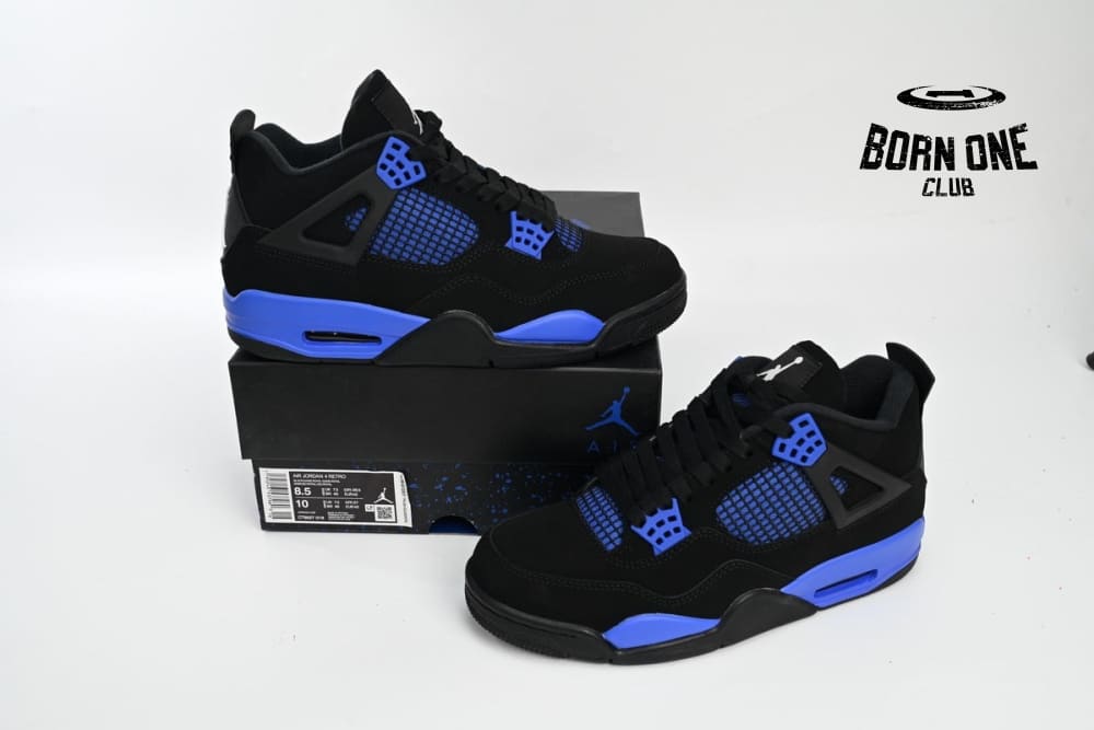 Air Jordan 4 Retro Black Game Royal CT8527-018