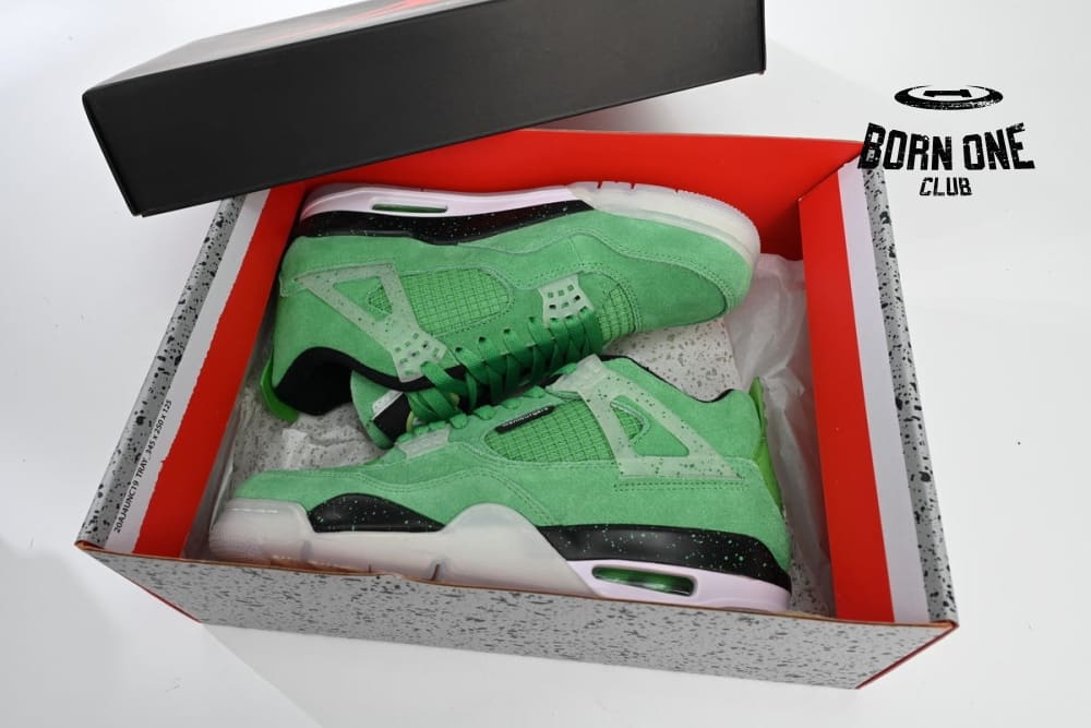 Air Jordan 4 Retro Emerald Green Black 904284