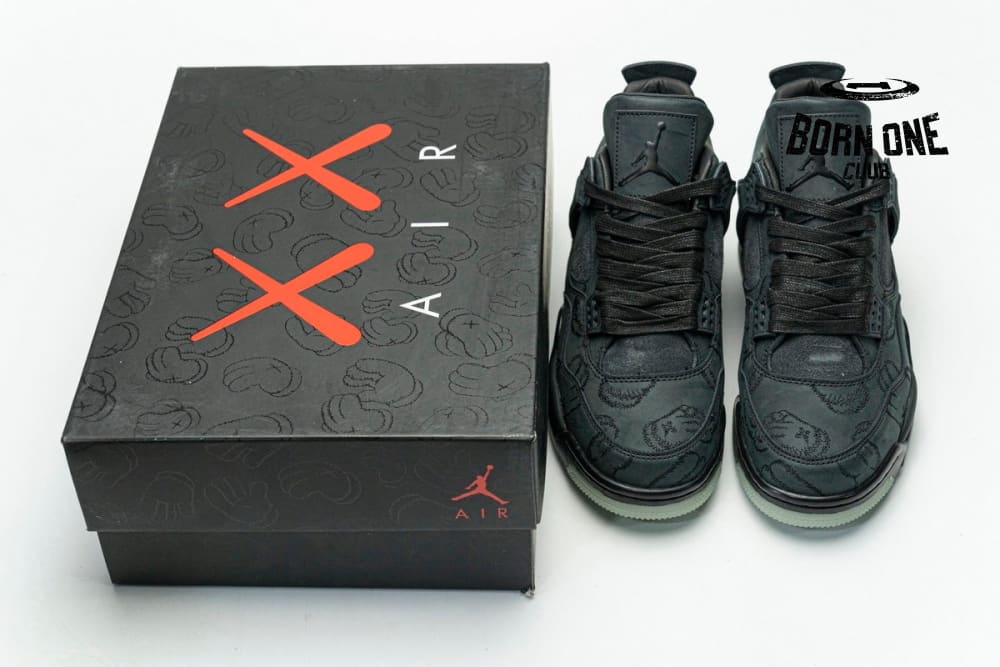 Air Jordan 4 Retro Kaws Black 930155-001