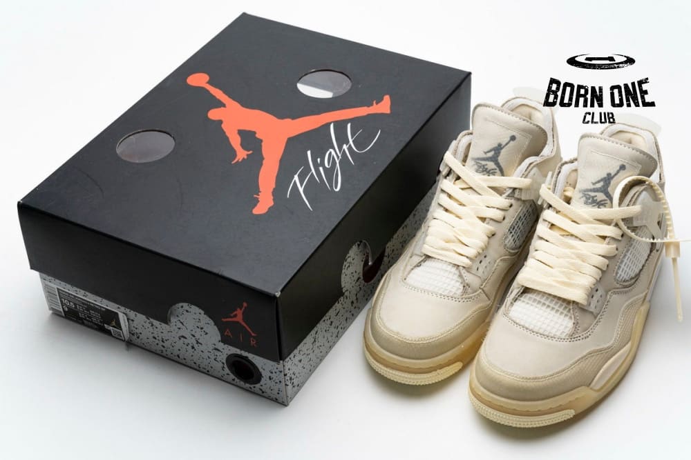 Air Jordan 4 Retro Off-White Sail CV9388-100