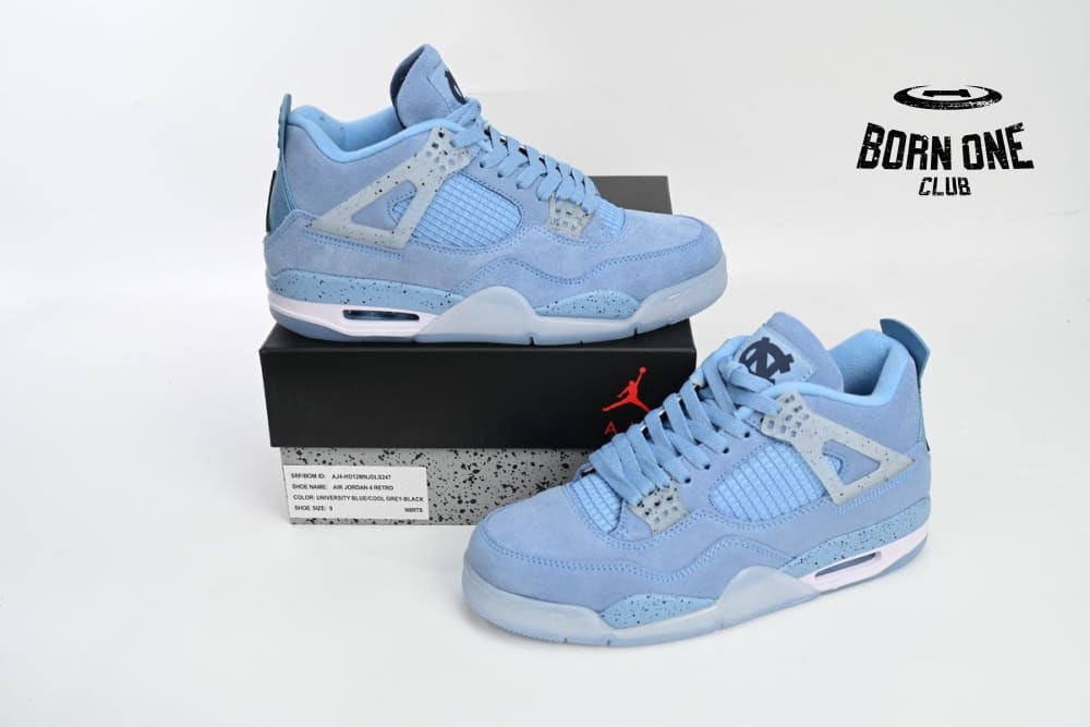 Air Jordan 4 Retro UNC University Blue MNJDLS-247