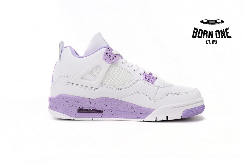 Air Jordan 4 White Purple Oreo CT8527-115