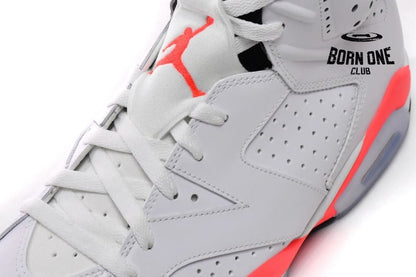Air Jordan 6 Retro Infrared White 384664-123
