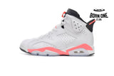 Air Jordan 6 Retro Infrared White 384664-123