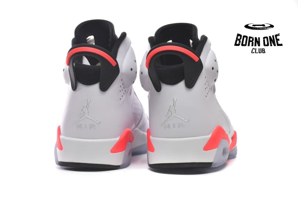 Air Jordan 6 Retro Infrared White 384664-123