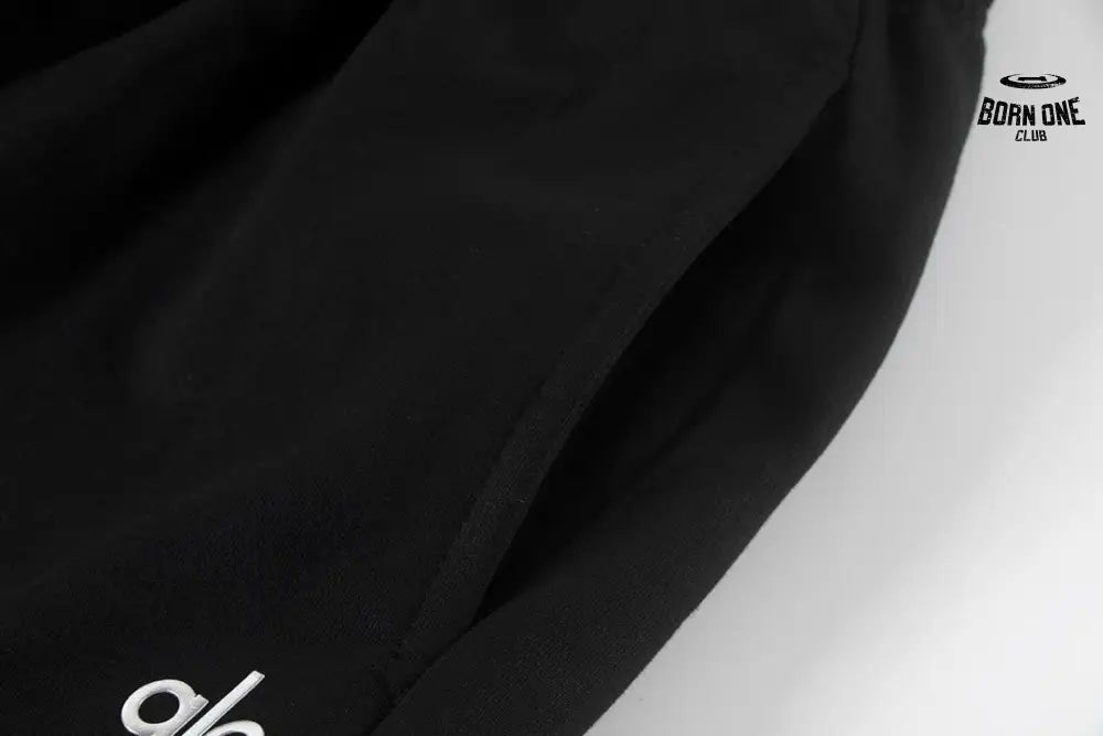Alo Yoga Accolade Straight-leg Calça de Moletom K504 Black