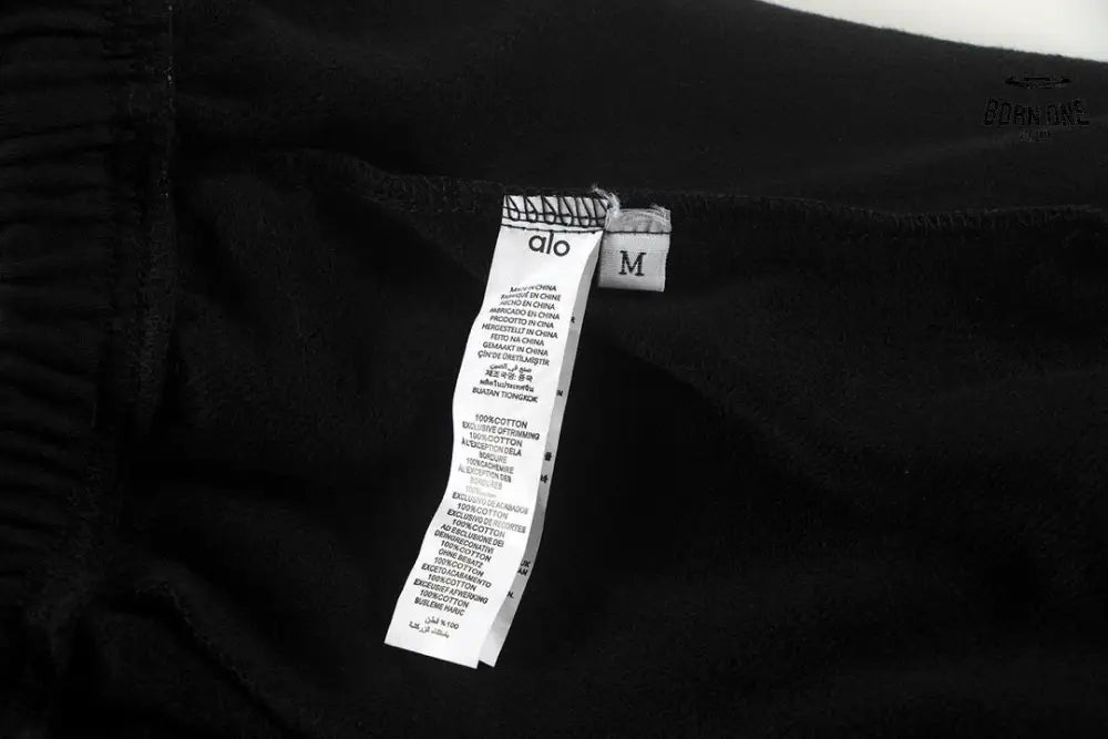 Alo Yoga Accolade Straight-leg Calça de Moletom K504 Black