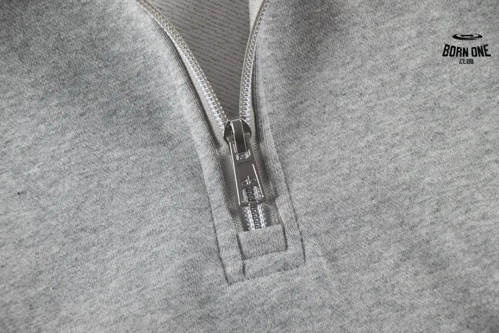 Alo Yoga Accolade 1/4 Zip Pullover K503 Gray