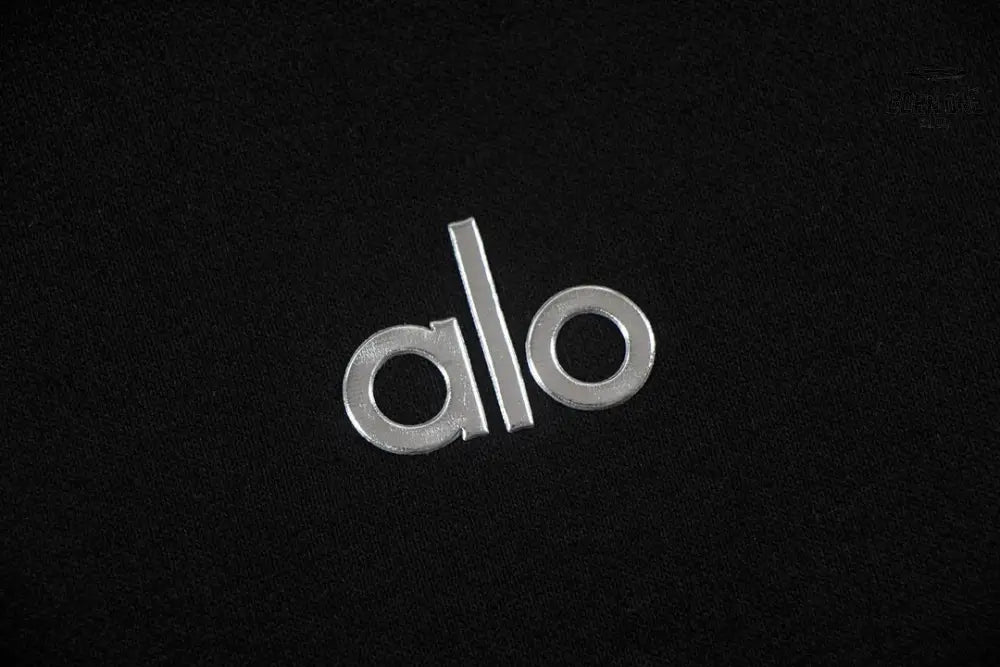 Alo Yoga Accolade Cotton-blend French Terry Moletom K502 Black