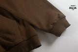 Alo Yoga Accolade cotton-blend French Terry Moletom K502 Brown
