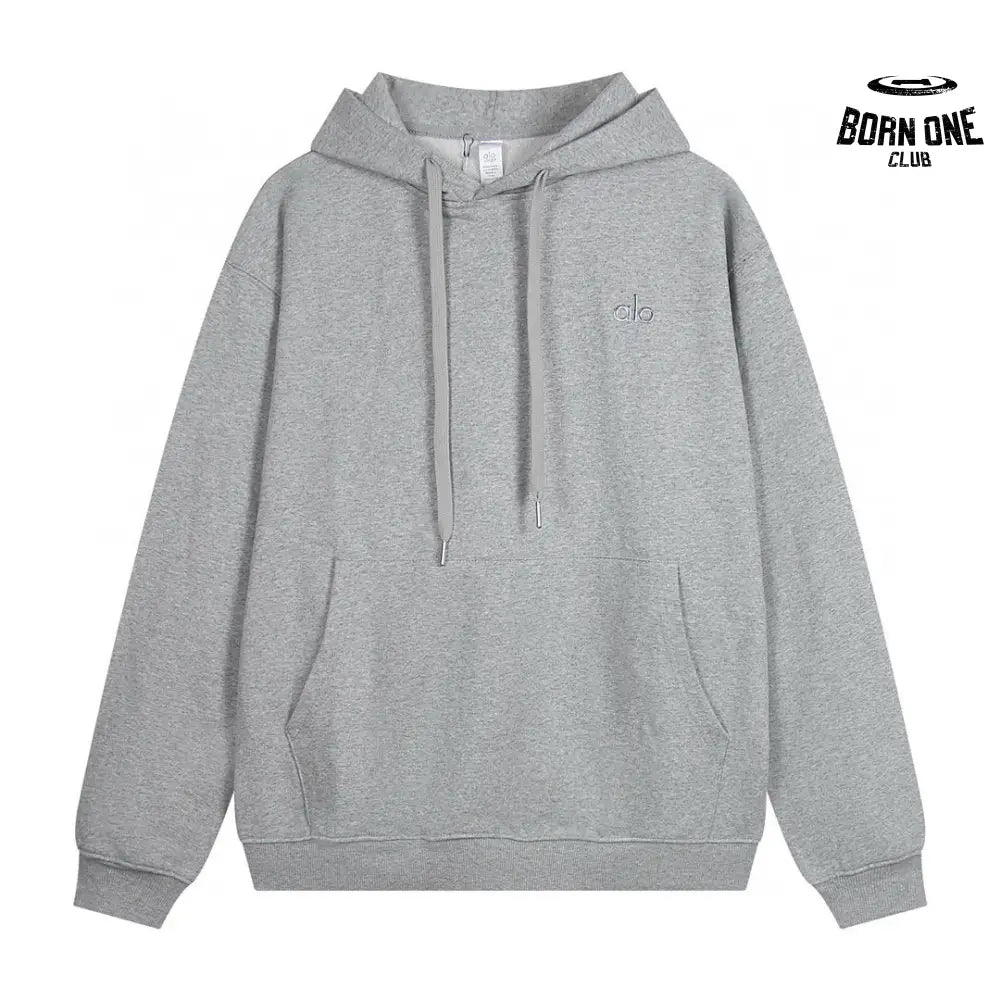 Alo Yoga Accolade Cotton-blend French Terry Moletom K502 Gray