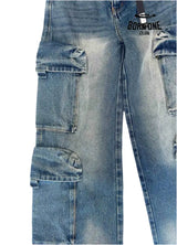 Amiri Cargo Calça Jeans