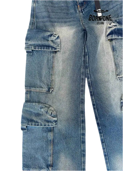 Amiri Cargo Calça Jeans