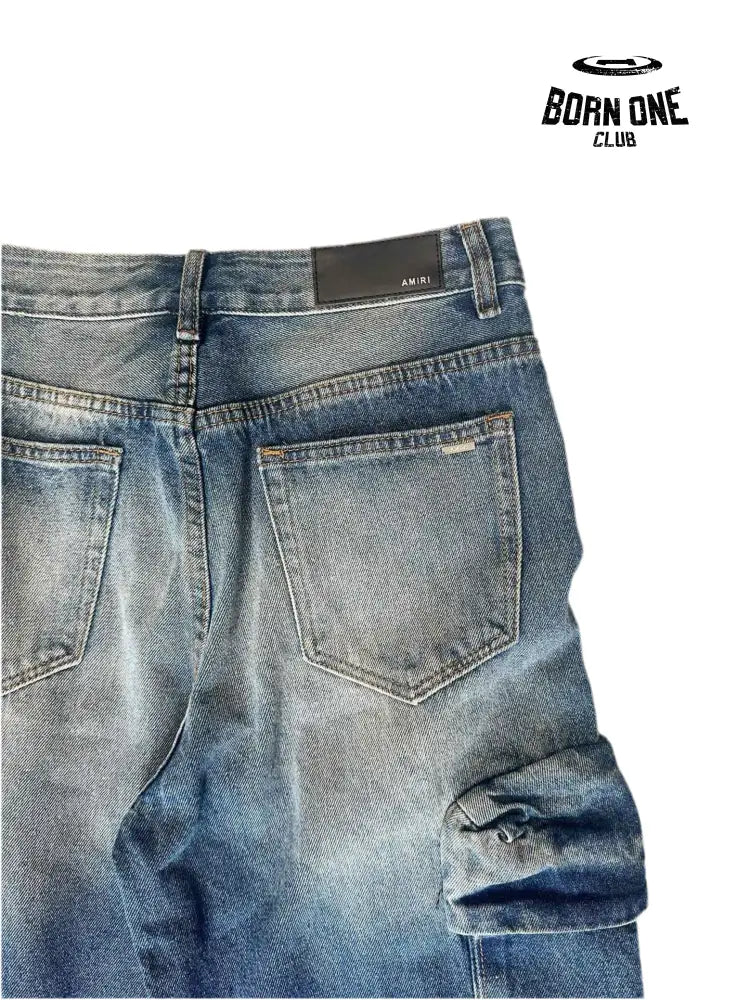 Amiri Cargo Calça Jeans