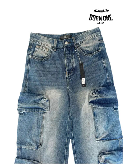 Amiri Cargo Calça Jeans