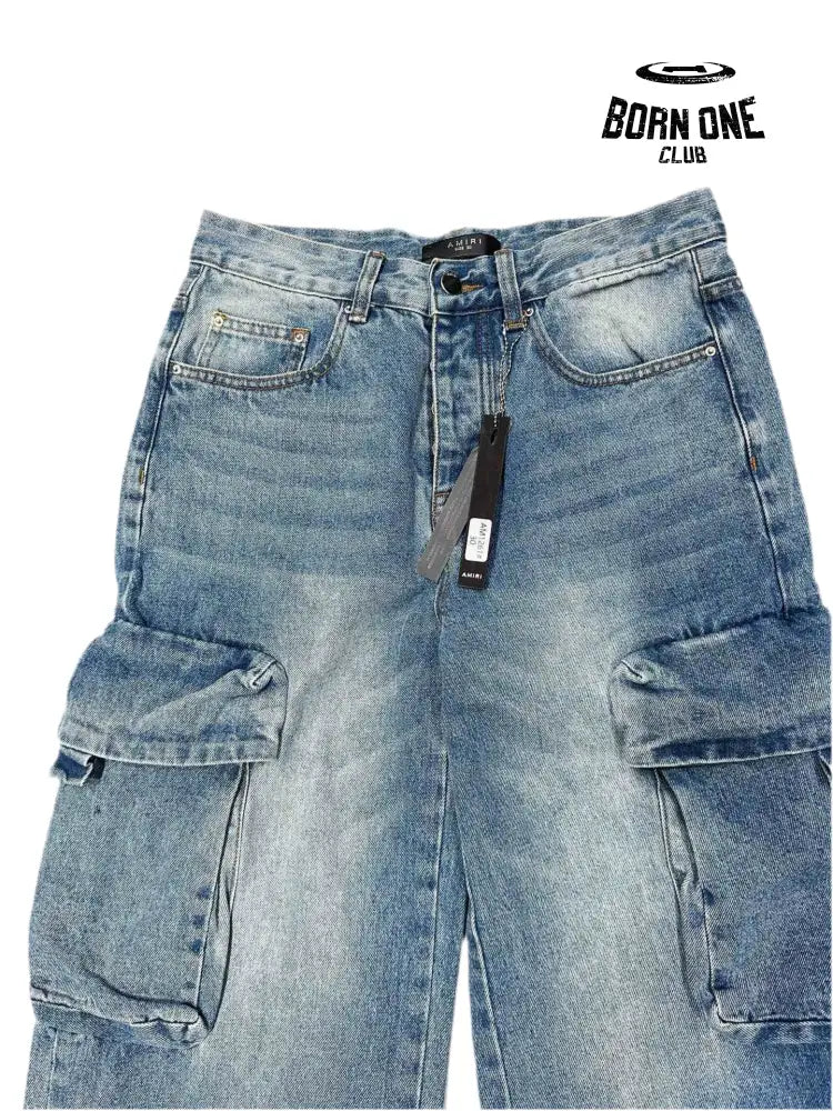 Amiri Cargo Calça Jeans