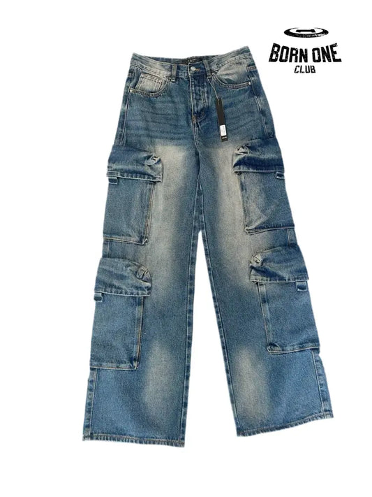 Amiri Cargo Calça Jeans